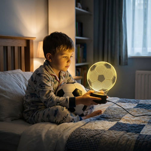 3D Soccer Night Light