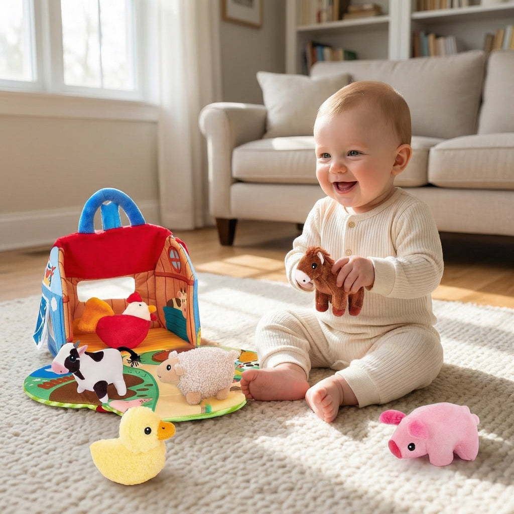 Plush Farm Animals with Sounds